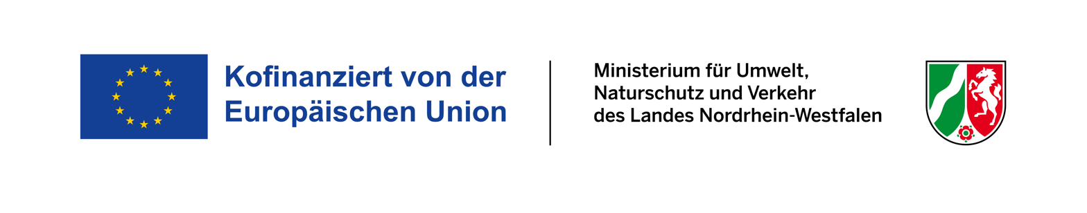 Kofinanziert von der Europäischen Union — Ministerium für Umwelt, Naturschutz und Verkehr des Landes Nordrhein-Westfalen